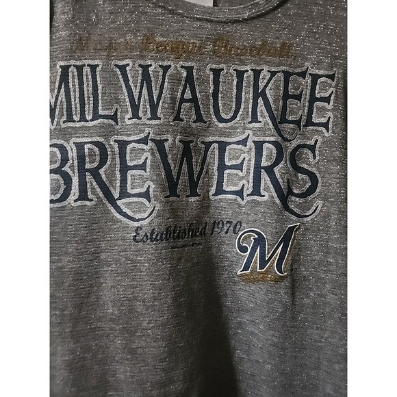 MLB Genuine Merchandise Campus Lifestyle Milwaukee Brewers Medium Cr60 New NWOT - Picture 2 of 4